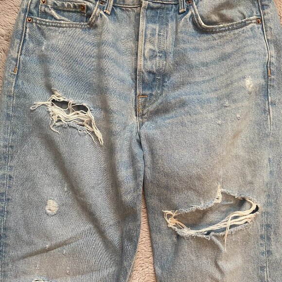 Like New - GRLFRND Karolina Distressed Jeans - Aritzia - Picture 7 of 11